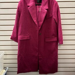 Endless Rose Magenta Teddy Jacket